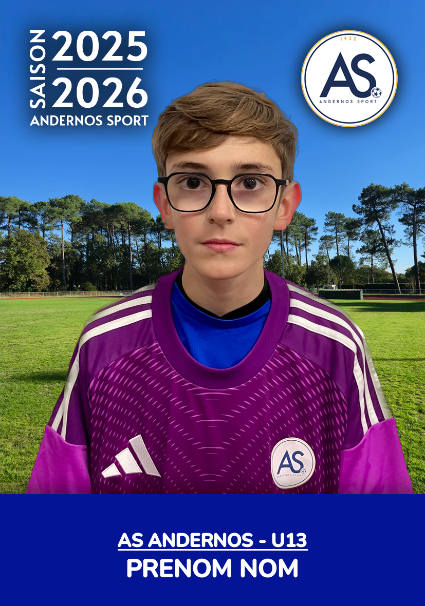 as-andernos-u13 - Magnet bois a andernos - andernos