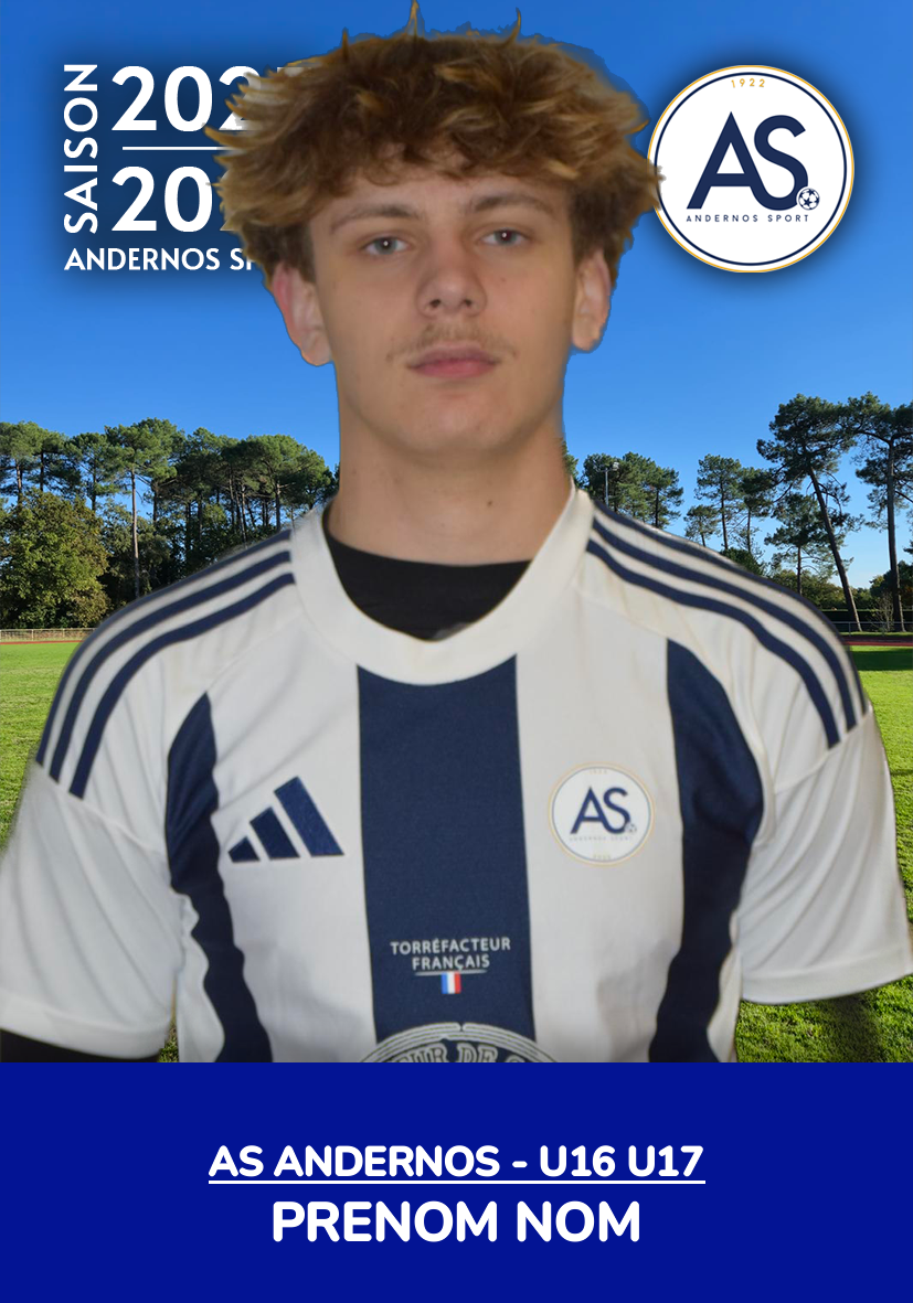 as-andernos-u16-u17 - photo equipe football a bassin arcachon - andernos